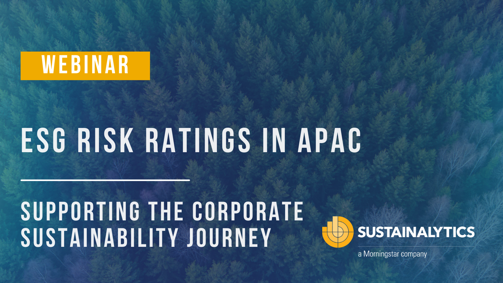 ESG Ratings in APAC Supporting the Corporate Sustainability Journey